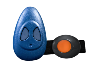 RWT51P80000B – Botão de pulseira de alarme de pânico de 1 botão Sem fios unidirecional