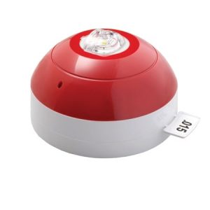 55000-741APO - Apollo XP95 Sinalizador visual para área aberta Categoria W – Corpo Vermelho (Flash Branco) (W-2.4-6)