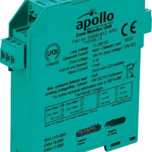 55000-812APO - Apollo XP95 para Calha DIN Módulo Monitor de Zona – com Isolador