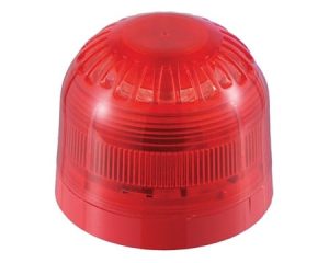 29600-323 - Apollo convencional Sirene para área aberta VID – corpo vermelho (vermelho flash)
