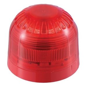 29600-323 - Apollo convencional Sirene para área aberta VID – corpo vermelho (vermelho flash)
