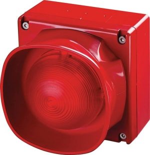 55000-298APO - Apollo XP95 Sirene multitom para área aberta VID – exterior – vermelho corpo (vermelho flash) – com isolador