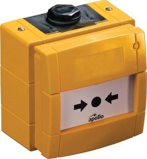 55100-004APO - Apollo convencional Botoneira – exterior – amarelo (sem LED)