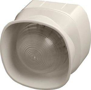 55000-294APO - Apollo XP95 Sirene multitom para área aberta VID – branco corpo (vermelho flash) – com isolador