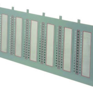 Placa frontal 19-4U para até 96 LEDs indicadores de zona – B01200-00