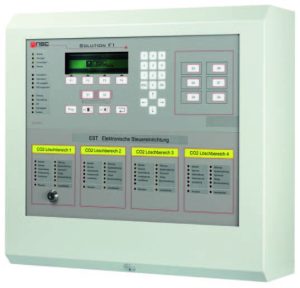 Placa Frontal 4U para Painel de Controlo de Extinção Solution F1 – B01205-01