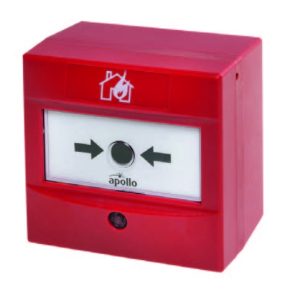 SA5900-908APO XP95 Botoneira “Tipo A“, vermelha, PC, com isolador e símbolo “Casa a arder” conf. para EN54-11 – B02925-001