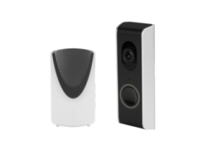 RVDBA701000A - Videoporteiro com WiFi mais kit de timbre sem fios, inclui a base de montagem em ângulo