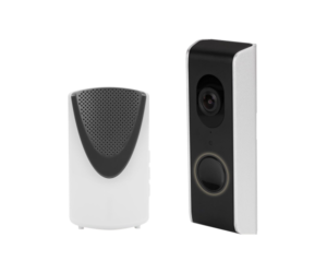 RVDBA701000A - Videoporteiro com WiFi mais kit de timbre sem fios, inclui a base de montagem em ângulo