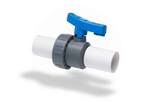 WHABS1WV/INLINE/25 – Bisson Válvula de esfera unidirecional em linha – Branco