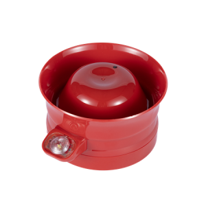 SA5500-350APO - Apollo Inteligente Sirene com indicador visual para área aberta – Corpo Vermelho (Flash Branco)
