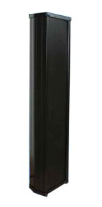 S05870-00 - PURE resistente às intempéries-ALU-conjunto acústico para interior e exterior 50 W, preto, certificado na