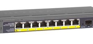 S19100-20 - Netgear GS110TP, comutador de rede inteligente gerível de 10 portas