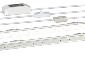 S06060-50 - Luminária para armário de rack de 19 polegadas