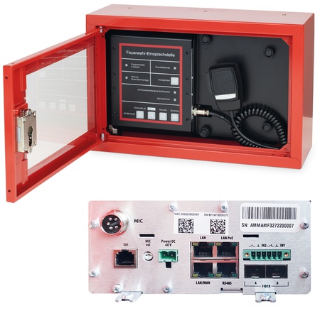 S12000-64 – NSC-DIN-DMS, FES conforme DIN 14664 e certificado segundo EN 54-16