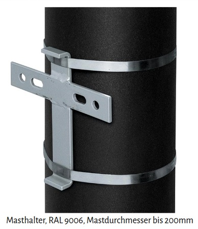 S05450-00 – suporte para poste para SPEAK projetor sonoro e altifalante de câmara de compressão