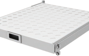 S06068-00 - 19"- 1U prateleira de equipamento, prateleira com extraível para embutir em SAA-Rack