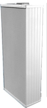 S05880-55 – PA – altifalante P 200, EN 54-24, resistente às intempéries, certificado contra impacto de bola, branco
