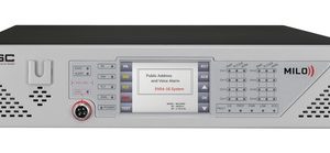 S21000-03 - NSC MILO8120+ controlador de alarme por voz / amplificador de potência multicanal, EN 54-16