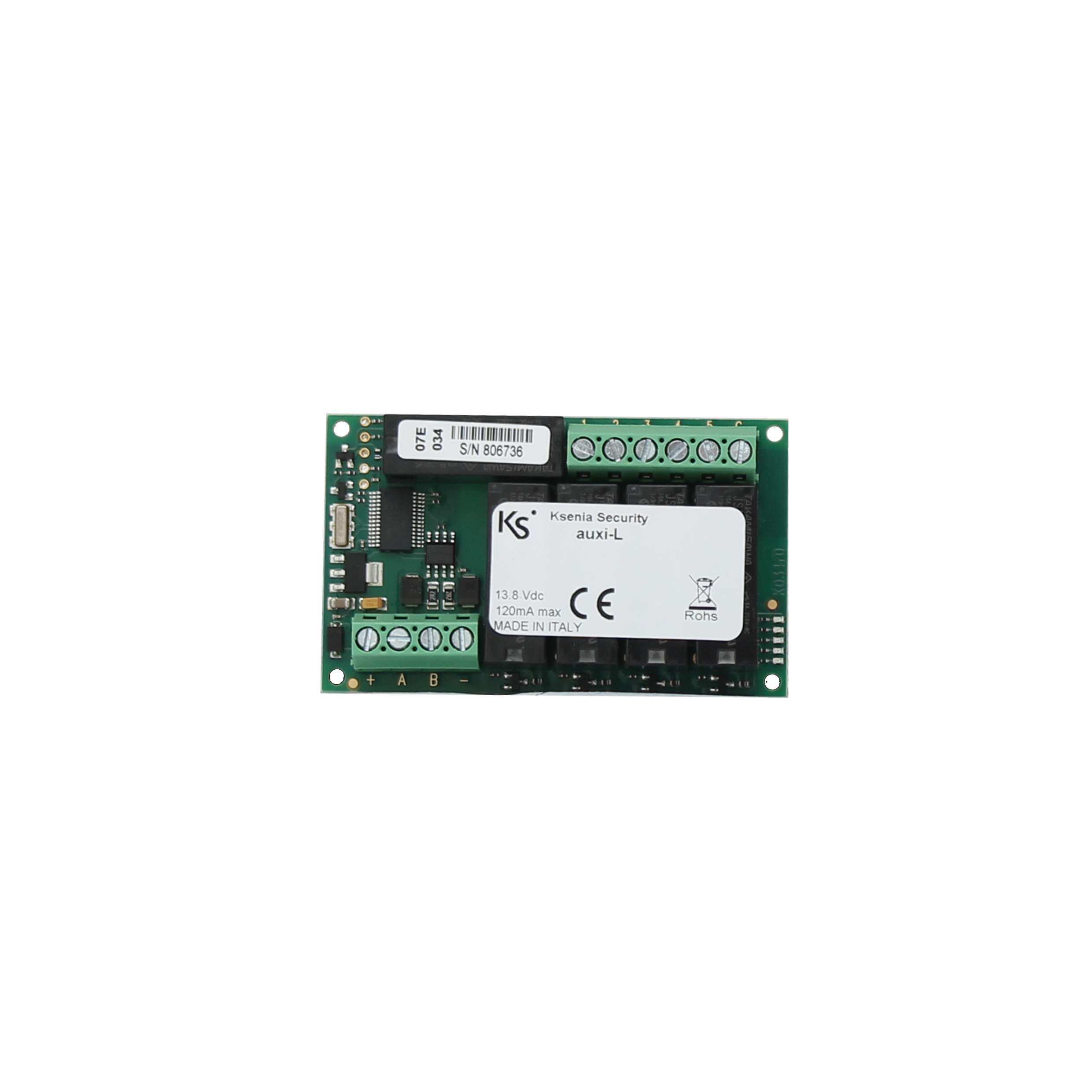 auxi-L - Módulo de 5 relés para iluminação