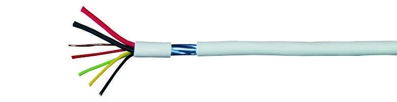 Imagem ilustrativa da gama de cabos de alarme blindados Atron ACN