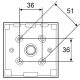 EK-WL8-CP – Botoneira manual rearmável sem fios